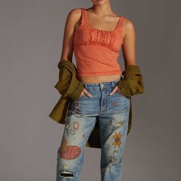 Pilcro Anthropologie Bustier Tank - Picture 4 of 10